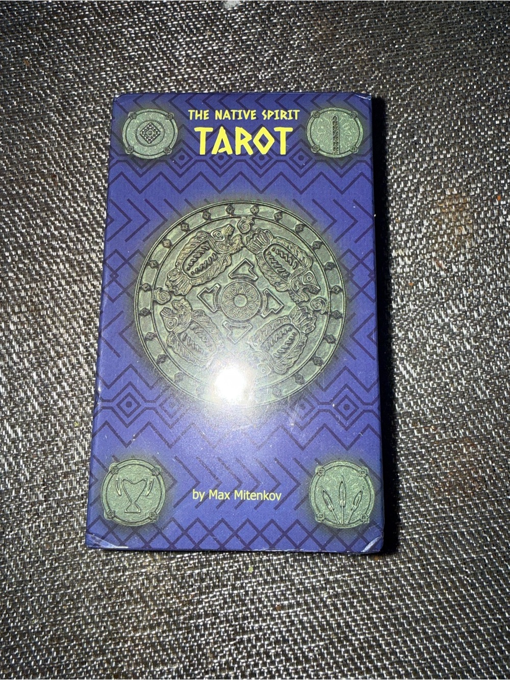 The Native Spirit Tarot Deck by Max Miternkov - Purple & Green